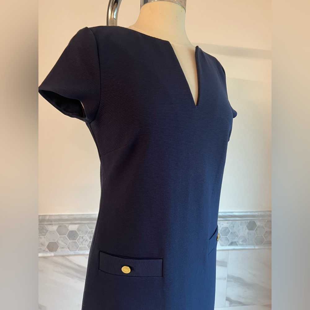 Lilly Pulitzer Blue Navy Jersey Shift Dress - Picture 6 of 12